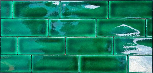 AWAKEN GREEN TILE 7X18.5 - EACH