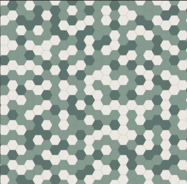 WINCKELMANS TILE MOSAIC HEXAGON PATTERN 2.5X2.5 - SQM - Image 6