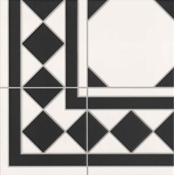 OXFORD & DOT ESQUINA (CORNER) TILE 33.3x33.3 - SQM