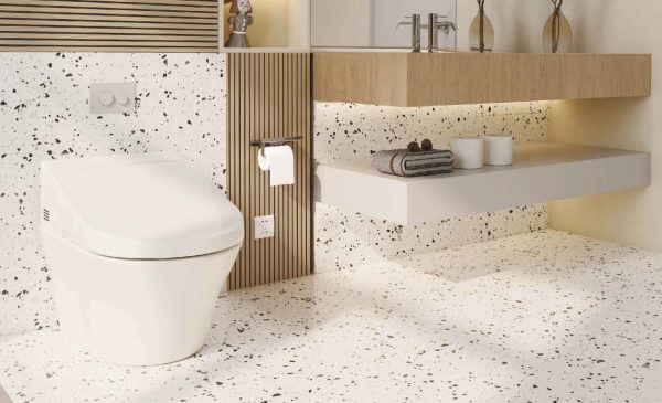 VENICE TERRAZZO WHITE 60X60 - SQM - Image 2